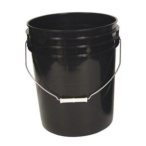 storing food in buckets