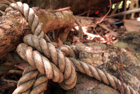 Knowing how to tie a knot is important