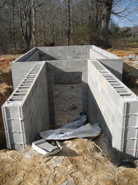 A sturdy structure is a must in a root cellar