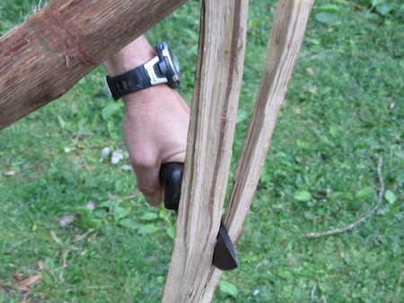 Split and split again to get smaller kindling